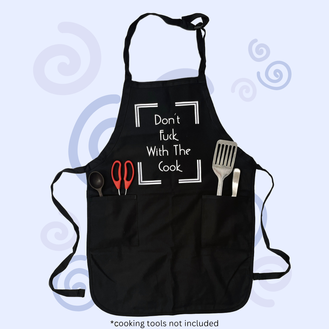 Korean Mom's "Don't F*** With The Cook" Apron